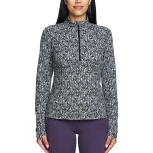 Spyder Active Women's Half Zip Fleece Pullover Jacket Size Large Outdoor Sweater